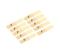 10 Unids/set De Lengüetas De Clarinete, Fuerza De Tono Bb 2,5, Caña De Madera Sólida Para Principiantes, Piezas De Repuesto, Accesorios De Viento De Madera (Color : Clarinet reeds 3.0)