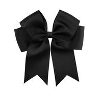 10 unids/set de pinzas for el cabello con lazo Color sólido for mujer, anudado cinta hecha a mano, pasadores horquilla, accesorios for Para Animadoras(Bowknot-4)