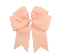 10 unids/set de pinzas for el cabello con lazo Color sólido for mujer, anudado cinta hecha a mano, pasadores horquilla, accesorios for Para Animadoras(Bowknot-8)