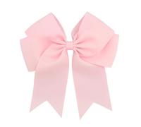 10 unids/set de pinzas for el cabello con lazo Color sólido for mujer, anudado cinta hecha a mano, pasadores horquilla, accesorios for Para Animadoras(Bowknot-11)