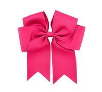 10 unids/set de pinzas for el cabello con lazo Color sólido for mujer, anudado cinta hecha a mano, pasadores horquilla, accesorios for Para Animadoras(Bowknot-14)