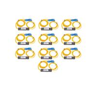 10 Unids/Set Ftth SC UPC 1X2 Plc Divisor de Fibra ÓPtica Monomodo Fbt ÓPtico Multifuncional Acoplador Conveniente
