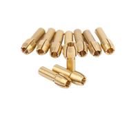 10 unids/set Mini adaptador de mandril de taladro for 3,2mm/1/8 "para accesorios de herramientas eléctricas rotativas con vástago de 2,9-3,2mm