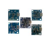 10 Unids/Set MultifuncióN PortáTil Ventilador de Mano Placa Base USB Ventilador PCBA Tablero de Control de Ventilador,D