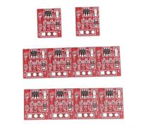 10 unids TTP223 Módulo de botón táctil capacitivo Interruptor de bloqueo automático de un solo canal compatible con sistemas de microcontrolador