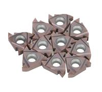 10 unids VP15TF 16ER AG60 Insertos de Carburo SER1212H16 Titular T15 Llave Torno Roscado Torneado Conjunto Herramientas CNC Máquina Acero Inoxidable Alto Rendimiento