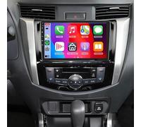 10" Upgrade Car Stereo for Nissan Navara 2015-2018 Double DIN Radio, 4+64G Touch Screen Head Unit for Nissan Frontier NP300 GPS Navi Dab Radio Wireless Carplay Android Bluetooth Backup Camera FM/RDS