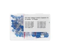 10 Valores * 10 Piezas 1KV Kit de condensadores cerámicos de alta tensión 100pF 220pF 330pF 470pF 1nF 2.2nF 3.3nF 4.7nF 10nF 22nF