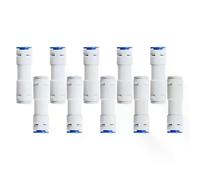 10 válvulas antirretorno rectas de conexión rápida para purificador de agua de 1/4 PE. Evitan el reflujo