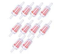 10 Válvulas de Retención de Resistencia a la Presión Fuerte, Bomba de Aire PP de 4 Mm, Evitan el Reflujo de Líquido, para Alimentos y Bebidas, Color Blanco (4mm Rojo)