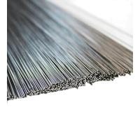 10 varillas de alambre de acero inoxidable rectas de 1 mm a 2 mm: alambres de acero duro de 1000 mm de longitud for manualidades y proyectos de bricolaje.(1x1000mm)