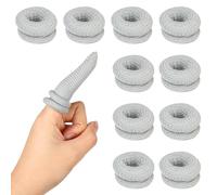 10 vendas tubulares para dedos para el pulgar para el trabajo, la cocina, protección de los dedos