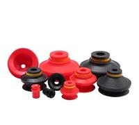 10 ventosas de vacío VB-10 20 30 40 50, accesorios para manipulador de husillo de vacío industrial serie VMECA, ventosas rojas y negras (azul)