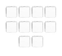 10 vitrinas acrílicas para almacenamiento a presión y suministros de salón, organización empresarial, estuche de almacenamiento de uñas