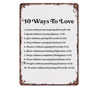 10 Ways To Love Vintage Metal Tin Decor 8x12 Inch