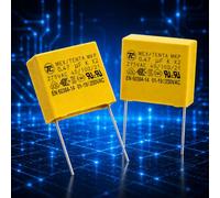 10 x 0,47 µF (470 nF) X2 275 VAC MKP Condensador antiinterferencias - elpohl