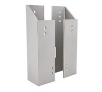 10 x 10 x 38,5 cm, placa de elevación manual del motor fueraborda, placa de elevación, fijación trasera, para modelos de 2 tiempos, 60/4 tiempos, 60 CV, con 2 placas de fijación en la parte trasera