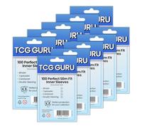 10 x 100 TCG Guru Perfect Size Fit Inner Sleeves/Standard Size/Soft Sleeve