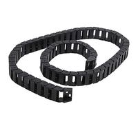 10 X 20 mm 1M abierto en ambos lados de plástico cable remolque cadena arrastre herramientas de bricolaje