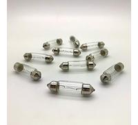 10 x 239 C5W 12V 5W Festoon coche placa de matrícula interior 11x38mm
