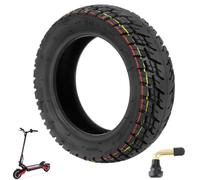 10 x 3 neumáticos para scooter, 255 x 80 Off-Road sin cámara, 80/65-6 neumáticos de repuesto para scooter eléctrico delantero y trasero para Dualtron Zero 10X / Kaabo MANTIS 10 / Wolf Warrior (sin