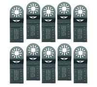 10 x 35mm TopsTools UN35F_10 cuchillas de corte de madera compatibles con Bosch Fein (sin StarLock) Makita Einhell Ergotools Hitachi Parkside Ryobi Worx Workzone Multiherramienta multiherramienta