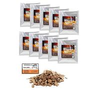 10 x Alcotec Whisky Single Strain 23g + 20g Virutas de Roble Francés - Levadura con Enzima para Fermentación de Mosto de Grano