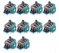 10 x analógico 3D Joystick Thumbstick Wireless Controlador Rocker para PlayStation 4 PS4 Controlador de repuesto