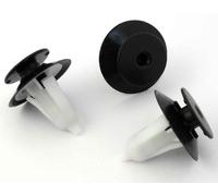 10 x Clips, remache plástico, Grapas - Paneles Interior Trim panel retenedor Clips- Door