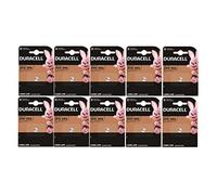 10 x Duracell 399/395 SR927 con óxido de plata (10 blísters de 1 batería) 10 pilas