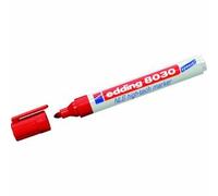 10 x edding Marqueur Edding 8030 NLS High-Tech Marqueurs Rouge Pointe ogive