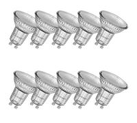 10 X Ledvance LED Reflectores De Vidrio 4,3W = 50W GU10 350lm Cálido 2700K 36°