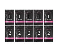 10 x Loción para Levantar y Fijar Pestañas, Gel de Kit de Levantamiento de Pestañas, Lifting Pestañas Perm Set, Perm Lotion & Setting Lotion 2 x 5 Paquetes Beauty7