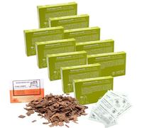 10 x Metabisulfito de Potasio 10 x 1g - Estabilizador Estabilizador de Cerveza de Vino Home Brew Wine Levadura Vino Antioxidante