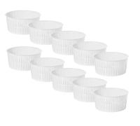 10 x Moldes para Queso 12,7x11 cm - Producción de Quesos Blandos Cuajados y Quesos Cilíndricos