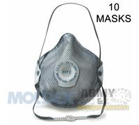 10 X MOLDEX Respiratoria Máscara FFP2V Protección Con Ventex Válvula