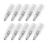 10 X OSRAM Halógena Halolux T ECO 40W E14 Clara 64861 T Tubo Bombilla 40 Vatios