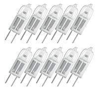 10 X Osram Halógeno Lámpara de Zócalo 20W G4 Claro 12V 300lm Halostar Regulable