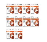 10 x Osram Original W5W; 10 x bombillas dobles (2 bombillas cada una).