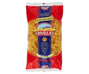 10 x Pasta Divella 100% Italiano N° 85 Farfalle 500 gr