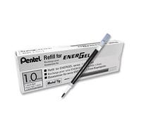 100 X Pentel LR10 Roller Refill for EnerGel Gel Pen 1.0mm Metal Tip Black Ink