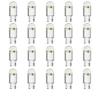 10 x T10 W5W LED Bombillas Luces Coche 501 Iluminación 360° Luz Blanco