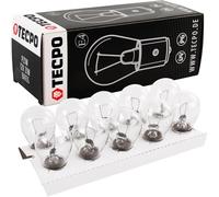 10 x tecpo P21 W 12 V 21 W bola bombilla BA15S freno Luz Bombilla Luz diurna