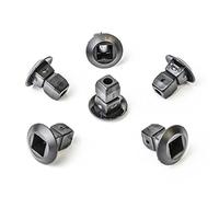 10 x tuercas separadoras de fijación para parachoques, arco de rueda y guardabarros para Seat & N90833801 | CL-0310