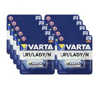 10 X VARTA N Tamaño / LR1 Baterías 1.5V Alcalino Dama MN9100 AM5 E90 4001 LR01