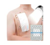 10"x12" Waterproof Shower Cover Incision Bandages for Large Wound with No Glue On The Center Adhesive Transparent Shower Protector Post Surgical Wate