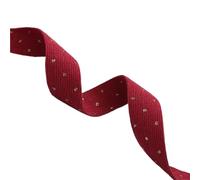 10 Yards 10MM/25MM/38MM Corduroy Ribbons Bronzing Dots For Hair Bows DIY Handmade Materials(Color04,38mm 10yards)