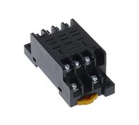 10 zócalos de base de relé PTF11A for relé intermedio LY3NJ HH63P, base de zócalo de relé DPDT de propósito pequeño Controls Relays