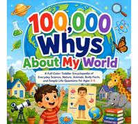100,000 Whys About My World: A Full-Color Toddler Encyclopedia of Everyday Science, Nature, Animals, Body Facts, and Simple Life Questions for Ages 2-5