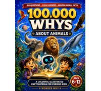 100,000 Whys for Kids About Animals: A Colorful Illustrated Encyclopedia of Big Questions, Clear Answers, Amazing Facts, and Hands-On Learning for Curious Child Ages 6-12 (Wonder Why Series)